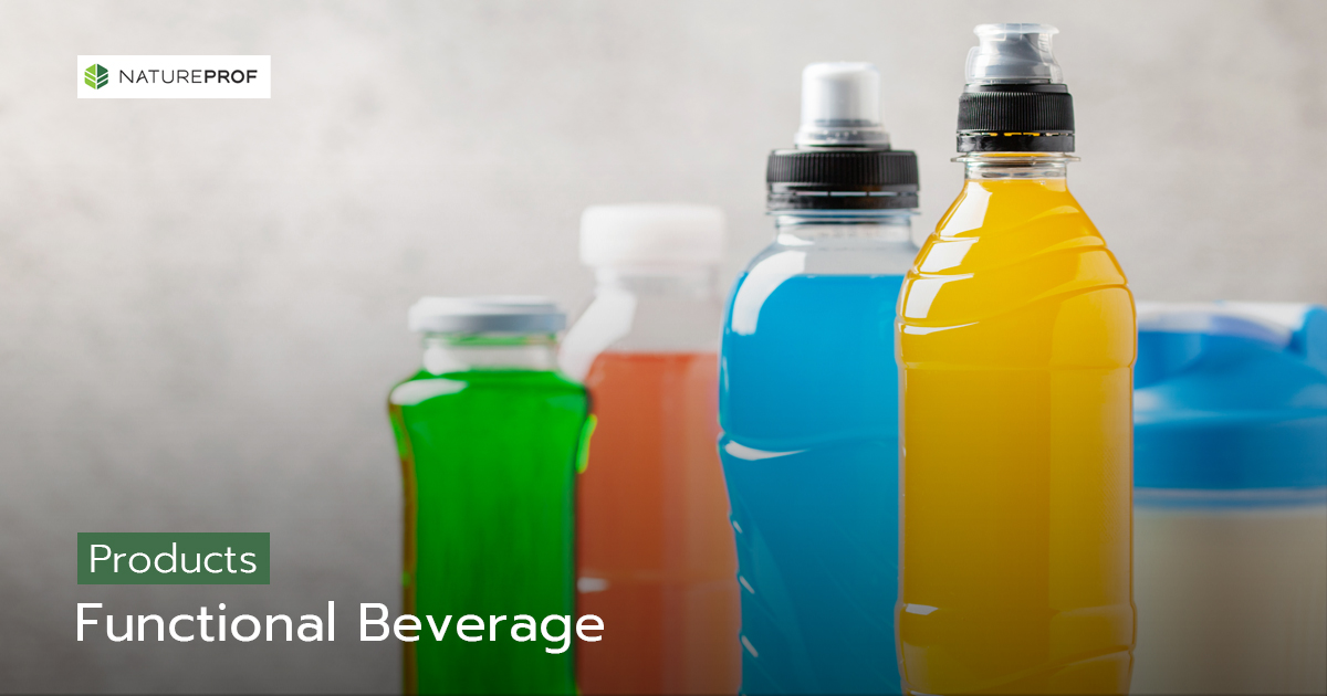 Functional Beverage Manufacturing Great-tasting, ready-to-drink products with Natureprof (OEM/ODM Factory)